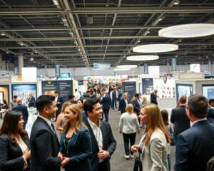 How do trade shows support relationship-based selling?