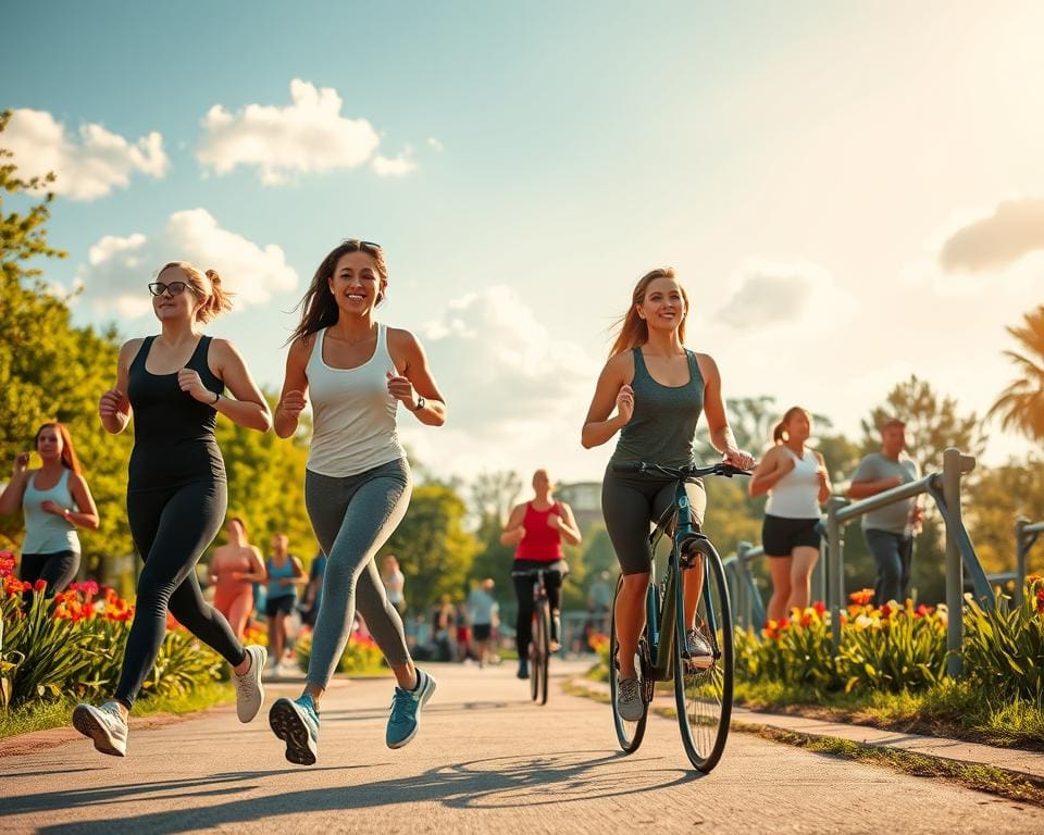 How does an active lifestyle improve daily energy?