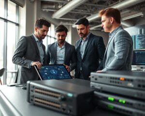 What devices support mobile work environments?