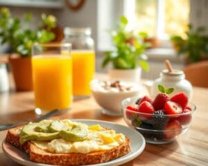 What makes a healthy breakfast complete?