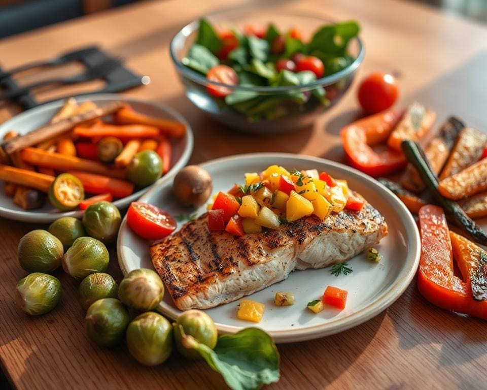 What should a healthy dinner look like?