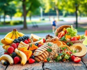 Which foods suit an active lifestyle?