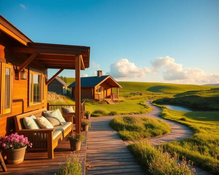 How can countryside retreats boost relaxation?