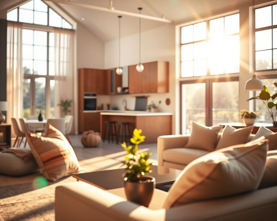 How can natural light transform a home interior?