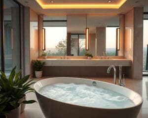 How do modern bathrooms improve everyday comfort?