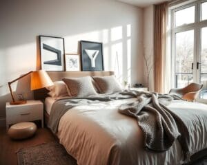 How do you design a stylish bedroom?