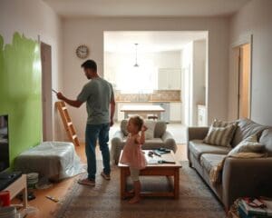 How do you renovate while living in your home?