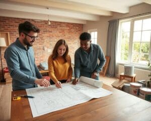 What are the first steps in remodeling a house?