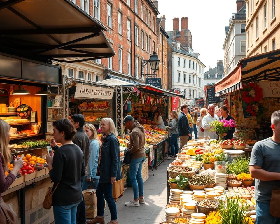 What are the top foodie markets in the UK?