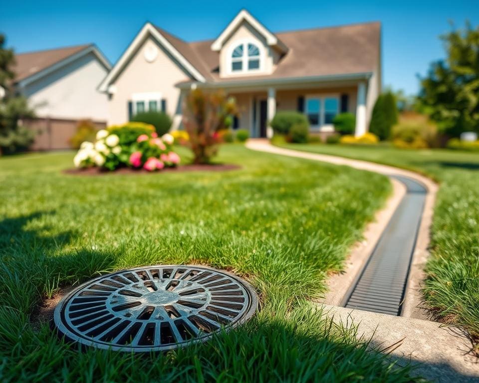 Why is proper drainage crucial for residential properties?