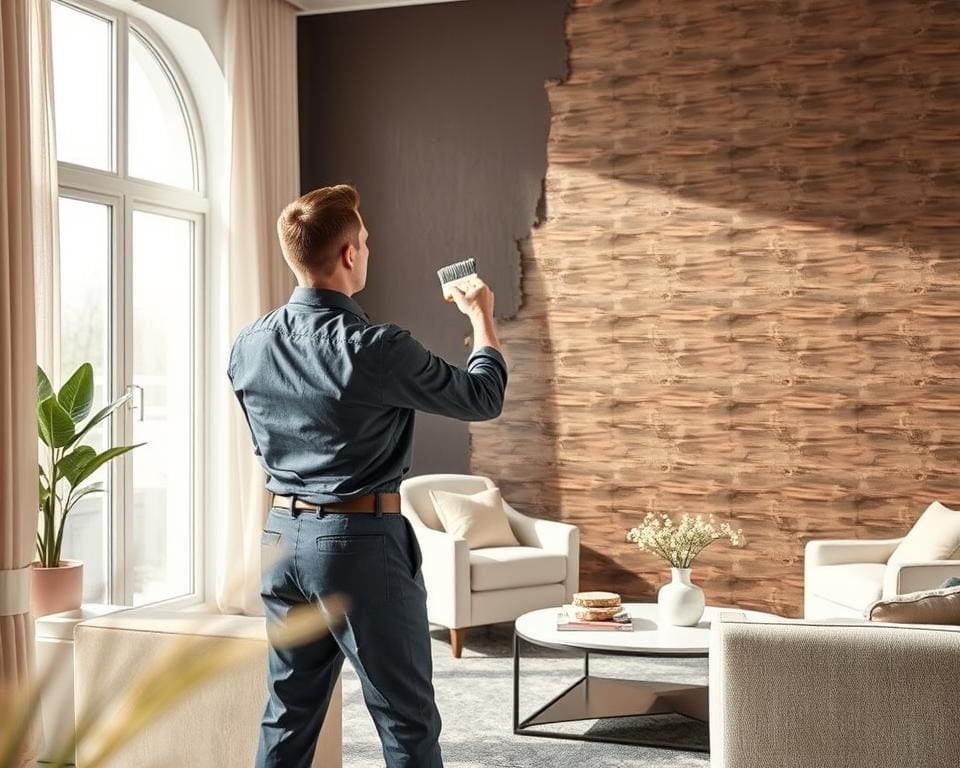 Why use a professional decorator for wall finishes?