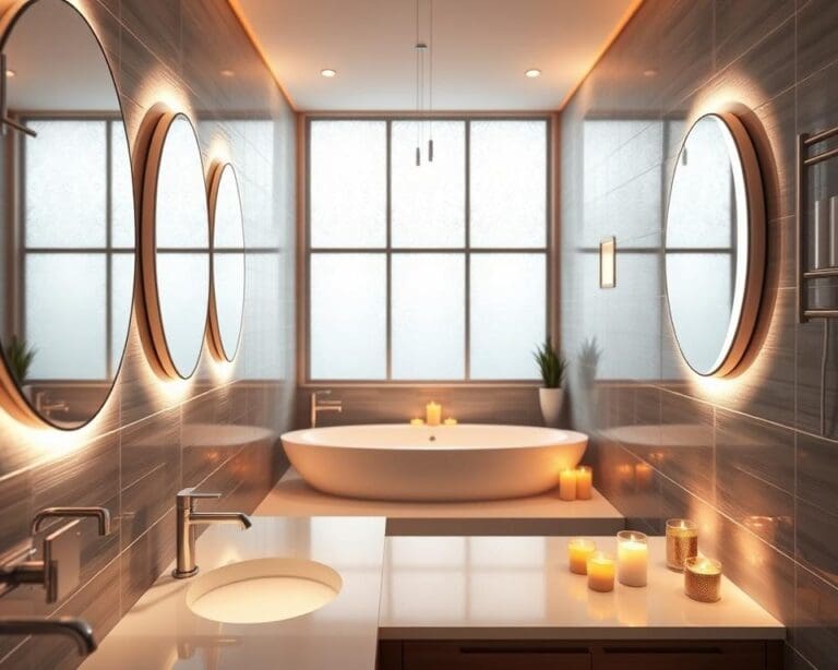 How can you improve bathroom lighting?