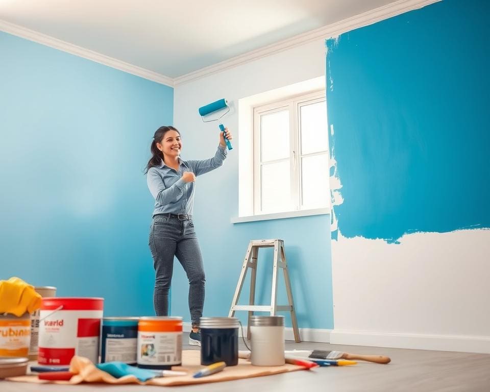 How can you paint a room like a professional?