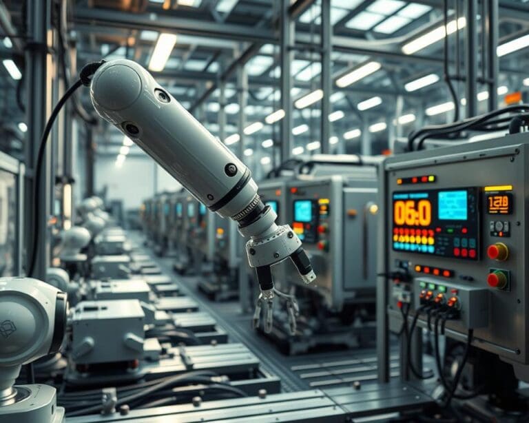 How do advanced sensors improve machine performance?