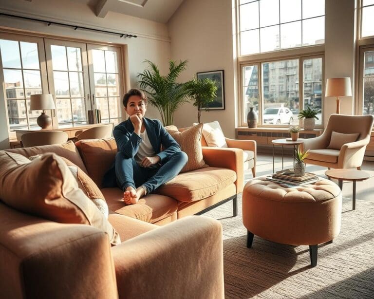 How do you choose comfortable living room furniture?