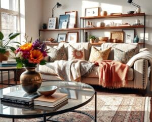 How do you decorate with home accessories?