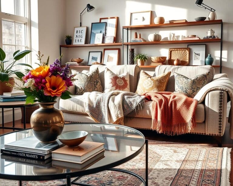 How do you decorate with home accessories?