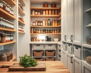 How do you design a functional pantry?