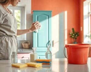 How do you maintain painted surfaces?