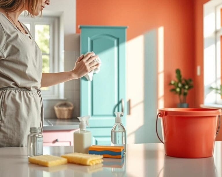 How do you maintain painted surfaces?