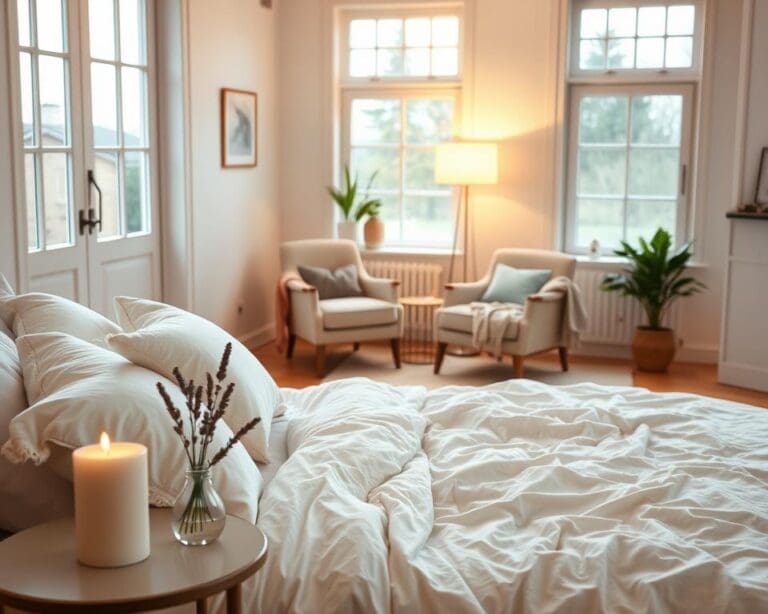 What makes a bedroom more relaxing?