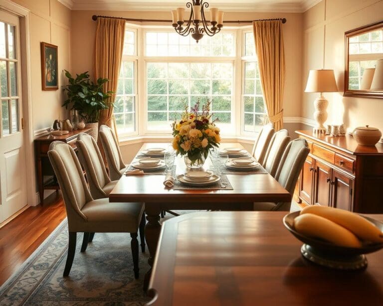 What makes a dining room inviting?