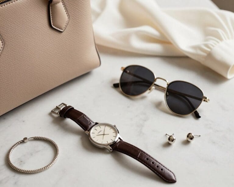 Which accessories define a polished everyday look?