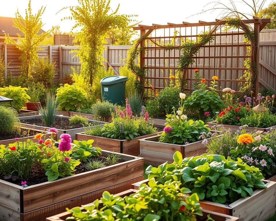 eco friendly garden ideas
