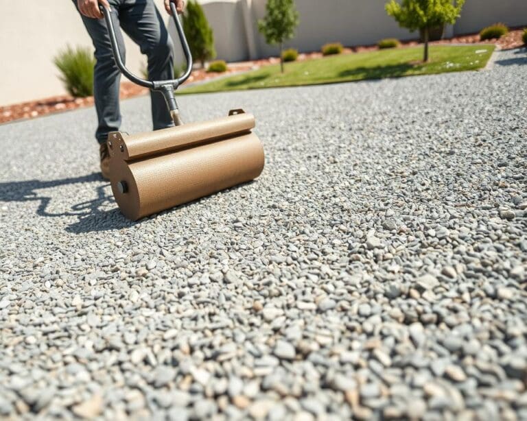 stabilise loose gravel surfaces