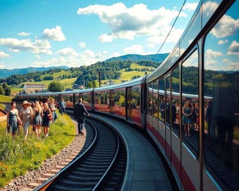 Europe train travel