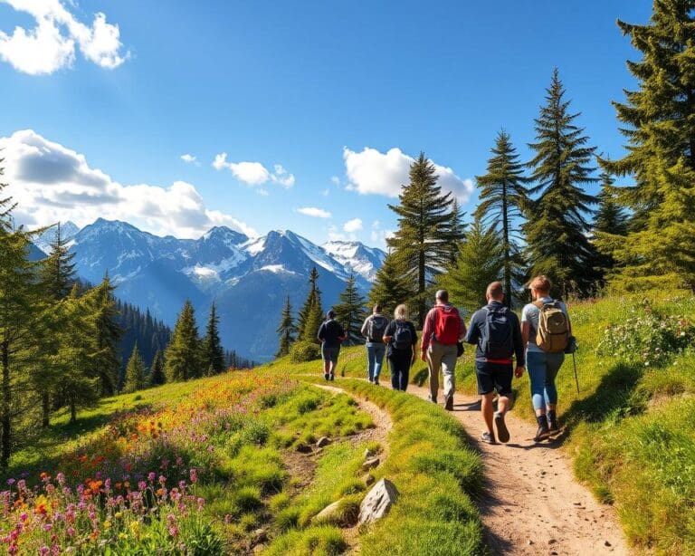 Switzerland hiking routes