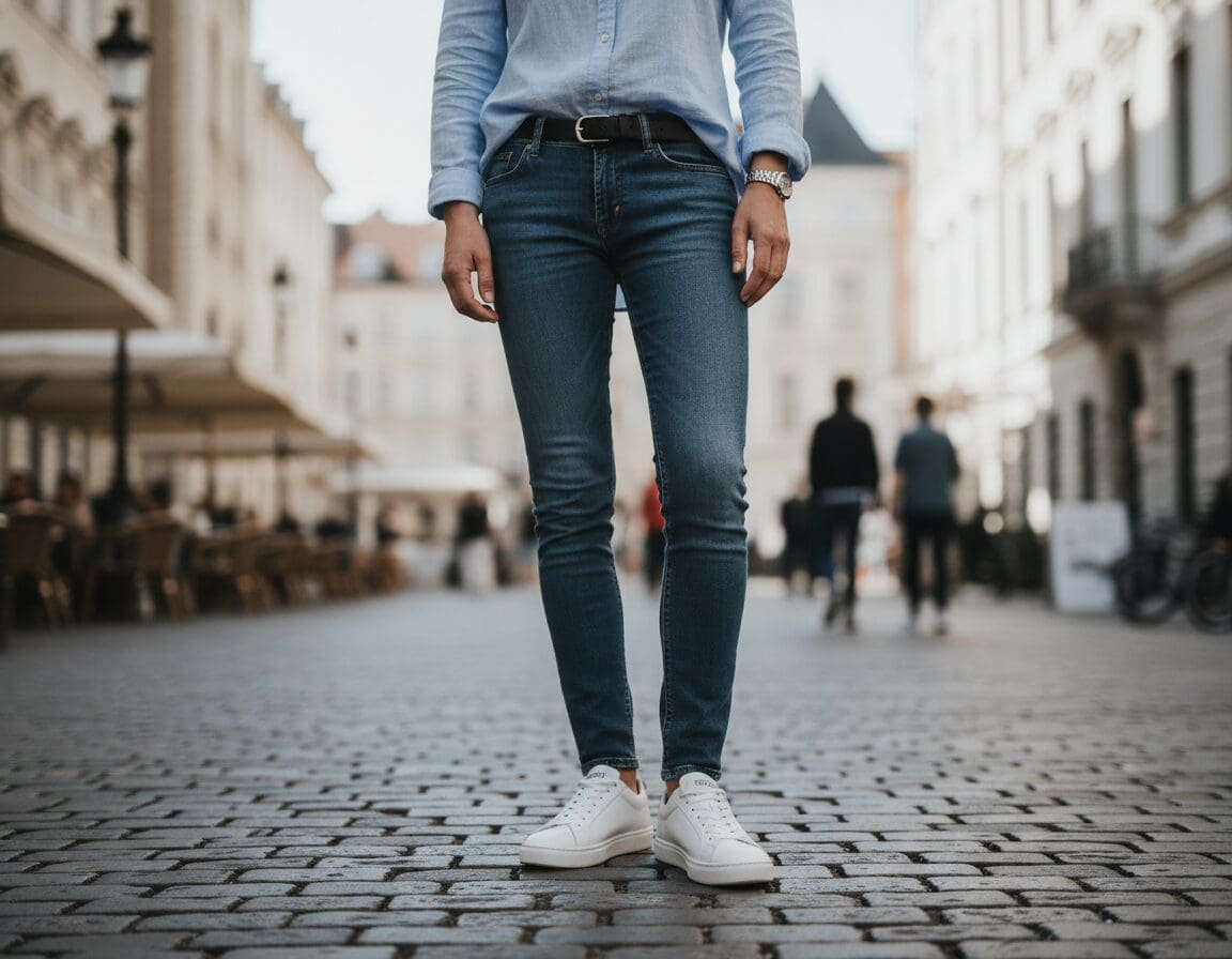 white sneakers