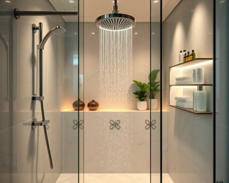 walk-in shower