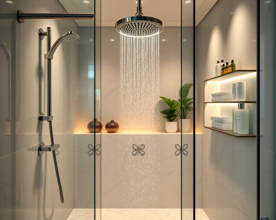 walk-in shower